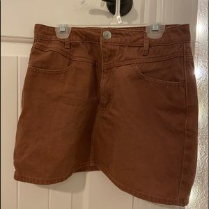 forever 21 mini denim skirt
